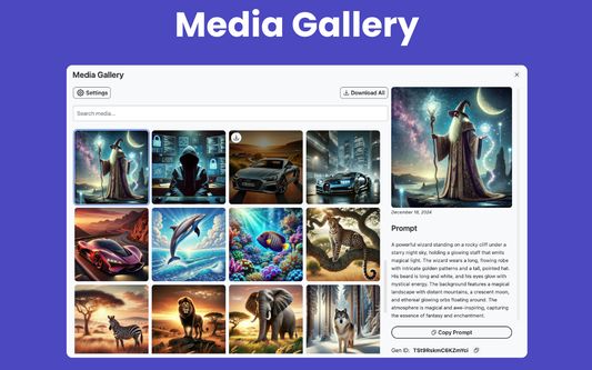 Media gallery