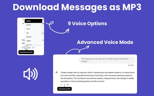 Download messages as MP3