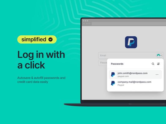 Log in with a click